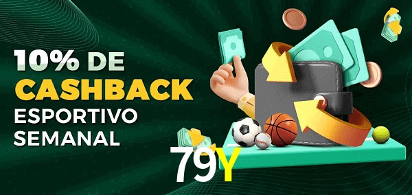10% de bônus de cashback na 79Y